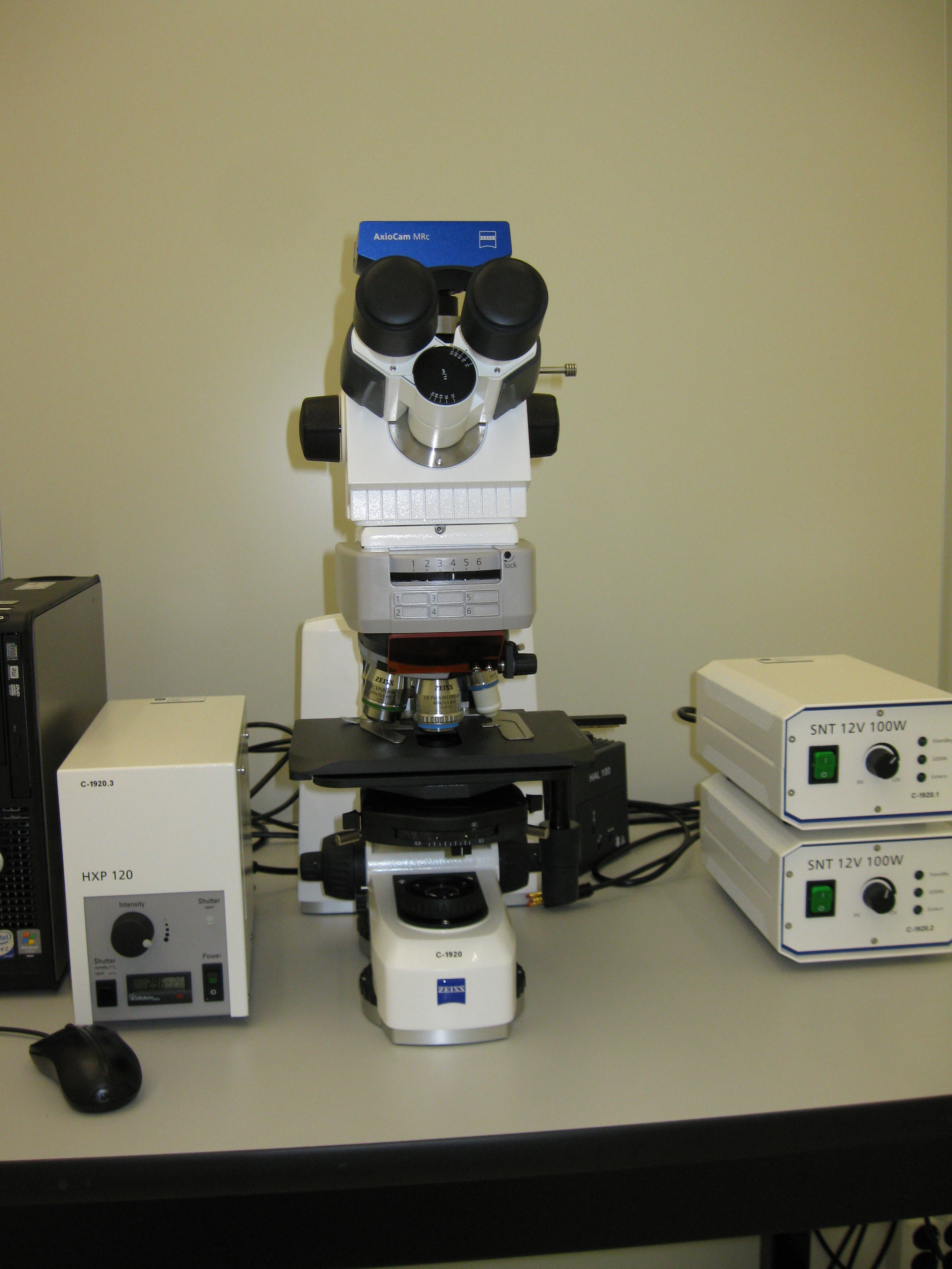 Picture of Fluorescence microscope