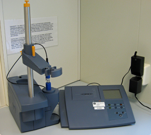 Picture of pH-meter